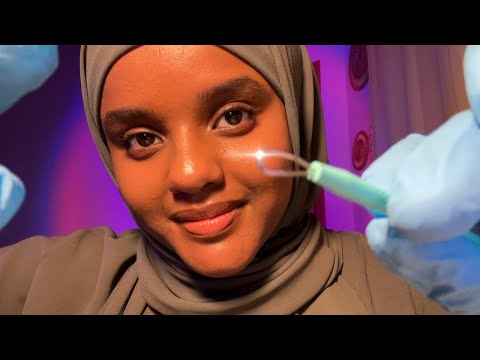 ASMR Relaxing Dermatology Appointment| Gentle Skin Extraction, Skin Exam, & Treatment
