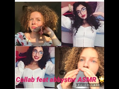 ASMR | Saying abby star ASMR’s Requested Trigger Words | COLLAB