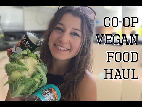 Healthy Food Haul // Co-op VEGAN