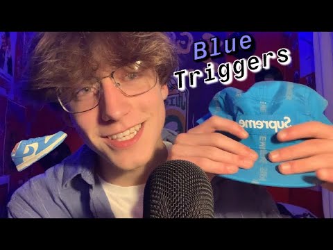 [ASMR] Blue Triggers 💤🔷