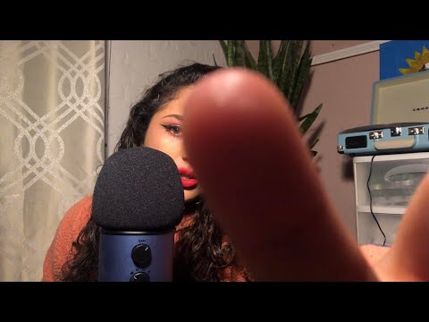 ASMR| REPEATING SPANISH TRIGGER WORDS W/ INAUDIBLE WHISPERING 🇵🇷🌙😴😴 W/ HAND MOVEMENTS