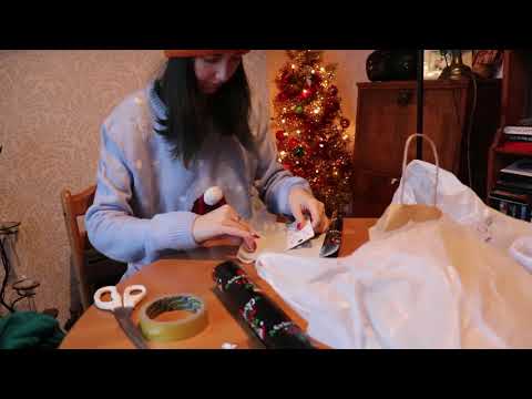 Jen's Annual Christmas Wrapping Video (ASMR)