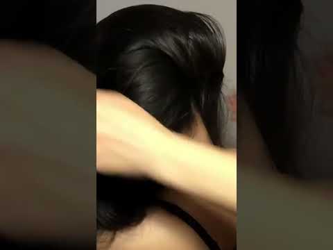 ASMR Follow This Video BRUSHING UP THE NAPE + Knock Everyone Out! #hairbrushing #asmr #shorts