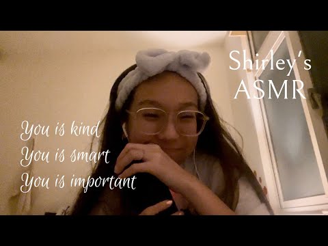 【台灣ASMR 】正能量語句複誦🐰💗|You is kind, You is smart, You is important 《Repeating my favorite sentence》