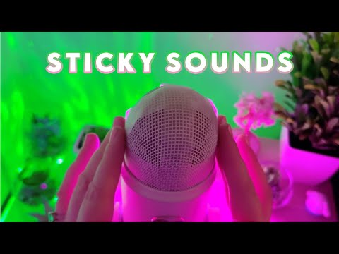 ASMR TRIGGERS IN YOUR EARS [Sleep Aid, Mic Rubbing/Brushing, Sticky Sounds] | NO TALKING