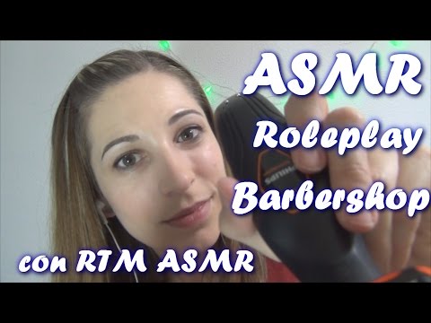 ASMR español | roleplay barbería con RTM ASMR | barbershop | soft spoken | binaural