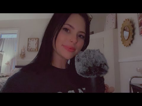 ASMR Fast Inaudible Plucking & Flicking With Fluffy Mic