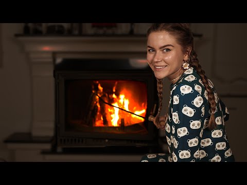 ASMR Relaxing Personal Attention Near Fireplace (Lighting Fireplace For You)