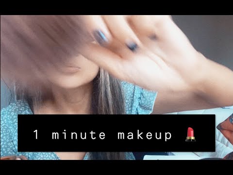 1 minute makeup ASMR ✨