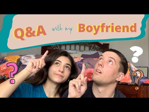 Whispered Q&A with my BOYFRIEND || and he tries to give me ASMR (kinda lol)