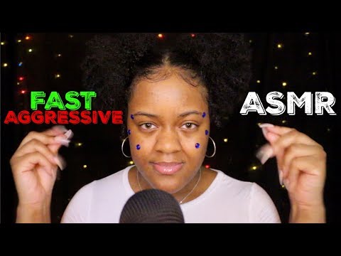 Fast and Aggressive ASMR Triggers for STRONG Tingles ♡