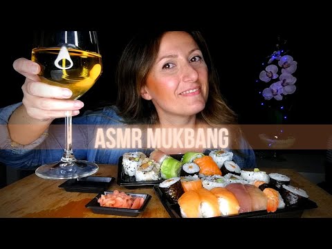 MANGIO SUSHI CON TE! feat @serenityasmr6176  ASMR MUKBANG | eating sounds