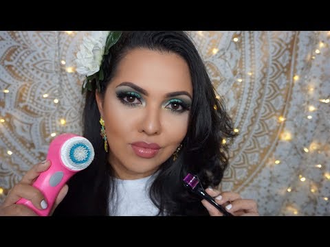 Giving you a Facial | Gloves Sounds and Pampering [ASMR] SPA ROLEPLAY