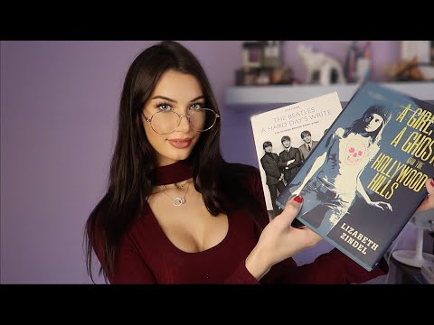 ASMR Librarian | Soft Spoken, Page Flipping, Writing Sounds 📚