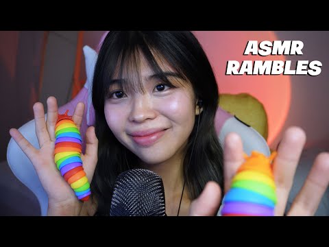 ASMR Rambles and Tingles! Soft Whispers, Mouth Sounds and Storytime