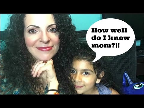 Tag | How Well Does My Four Year Old Know Me | Mother Daughter Tag