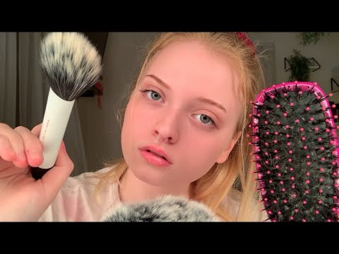 ASMR~REDUCING YOUR STRESS/ANXIETY (PERSONAL ATTENTION, VISUAL TRIGGERS)❤️