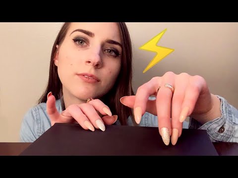ASMR Fast Tapping (whispered)
