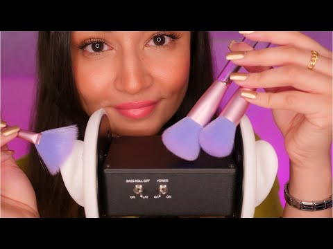 ASMR Helping You Relax ♡ (Ear Attention/Brushing)