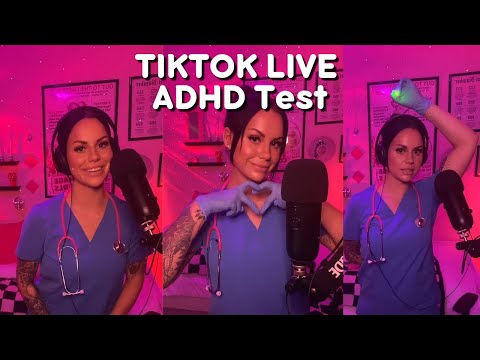 ADHD Test - Simone ASMR TIKTOK Live