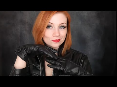 ASMR Faux Leather Sounds with Ramble