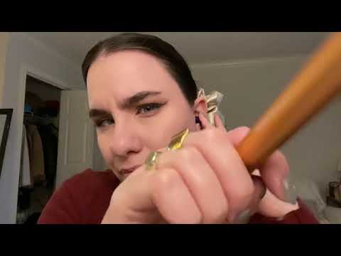 ASMR Best Friend Does your Makeup Fast and Aggressive Roleplay