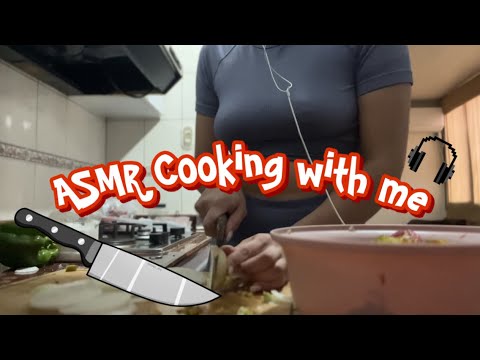ASMR COOKING WITH ME🔥 | RELAXING SOUNDS