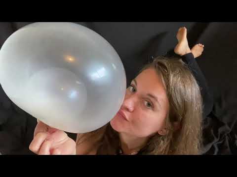 ASMR | blowing bubbles the pose
