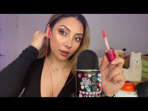 ASMR raw & unedited get ready with me! 💕 ~doing my full glam makeup~ | Whispered
