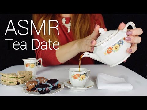 Me & You Tea For Two | ASMR | Tapping, Eating, Fabric