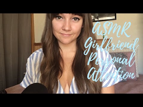 [ASMR] Girlfriend Gives You Personal Attention *LOTS OF KISSES & I LOVE YOU’S*