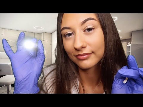[ASMR] Relaxing Cranial Nerve Exam Role Play ♡