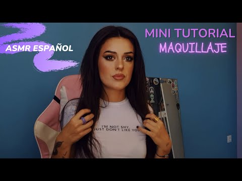 Mini tutorial de maquillaje ( Voz en Off) | ASMR Español