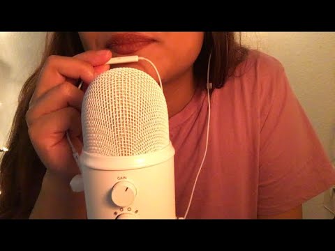 ASMR | Mic Licking, Mouth Sounds and 5min of No Talking 👅