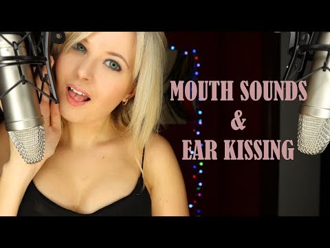 ASMR 💋MY LIPS WILL BE NEAR YOUR EARS 👅Intense mouth sounds, breathing and ear kissing