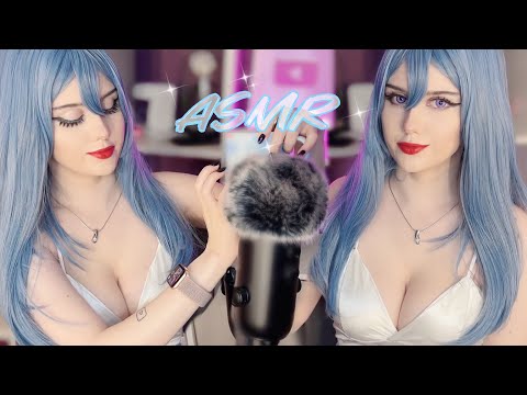 ASMR Blue Triggers To Remove Your Stress 💙🫐