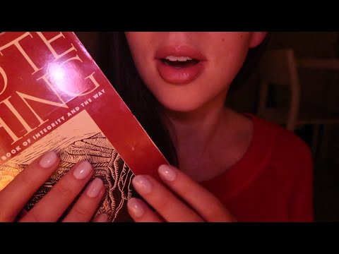 ASMR Reading from Tao Te Ching (The Way) ☯ Soft Spoken