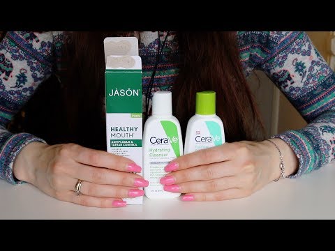 ASMR Whisper Tapping & Scratching | Unboxing Cosmetic Products Review