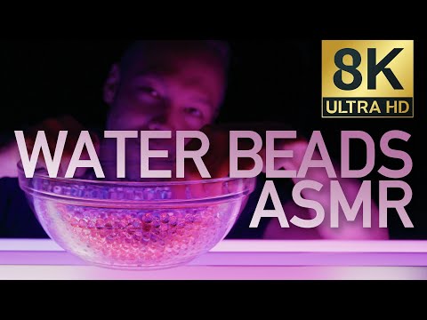 ASMR DEEP WATER BEADS 💦 Relaxing, Satisfying, Soothing // No Talking // 8K