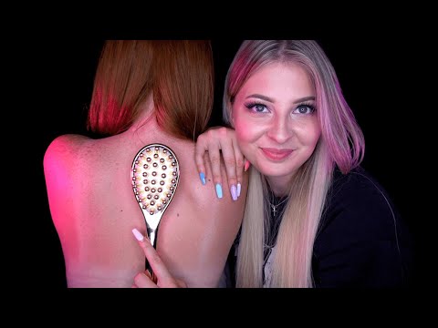 ASMR • ULTRA TINGLY BACK MASSAGE • TO GET SLEEP AND RELAXATION 😴
