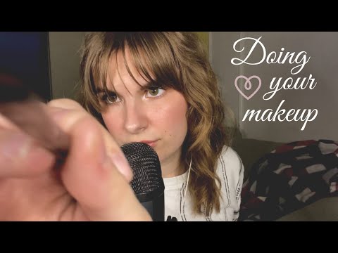 ASMR | Bestie Does Your Makeup Roleplay♥️💄