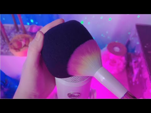 ASMR Aggressively Curing Your Headache/Migraine [Mic Brushing, Rubbing, Scratching] | NO TALKING