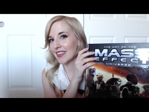 The Art of Mass Effect Book--Binaural ASMR With Book Sounds