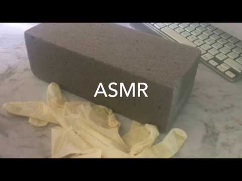 ASMR🎧 Playing with Floral foam 🌸🌷🌻