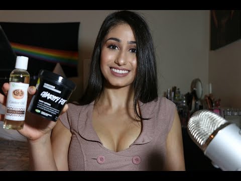 ASMR Applying Lotion, Oil Sounds, Hand Movements, Tapping (Whispering)