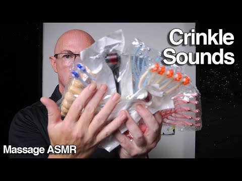 Crinkle Sounds for ASMR - No Talking - Unwrapping Stuff