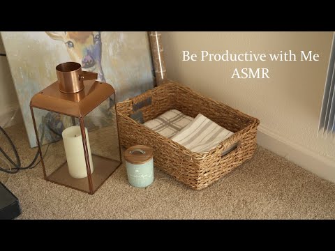 Relaxing Productive Weekend Cleaning, Organizing, Cooking ASMR