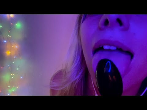 ASMR Spoon Noams Licks PURE WET SOUNDS  (no whispers) #asmrmouthsounds