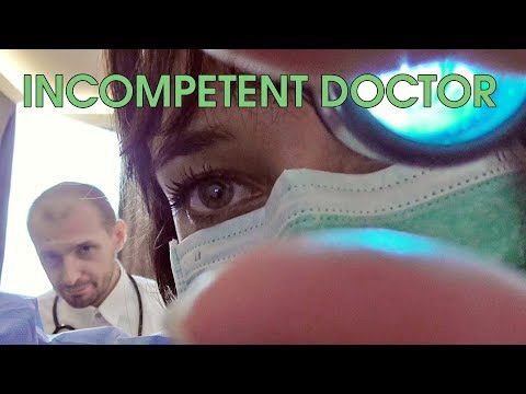 ASMR Incompetent Doctor Exam (with SoftAnna)