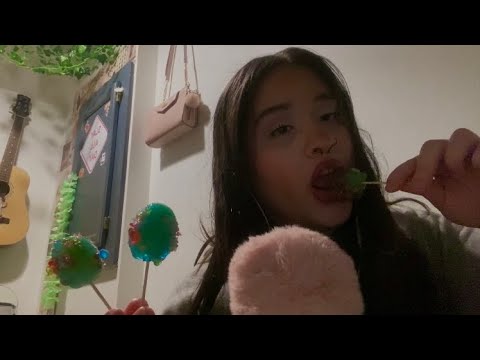 Asmr Eating Candied Grapes! *crunchy*